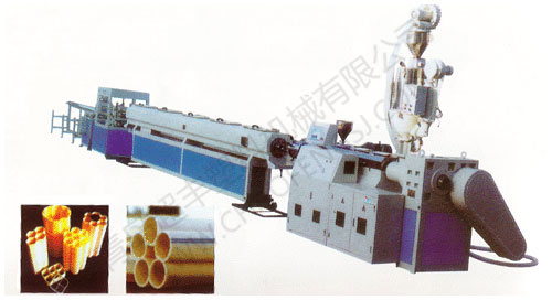 PVC, PE porous pipe production line