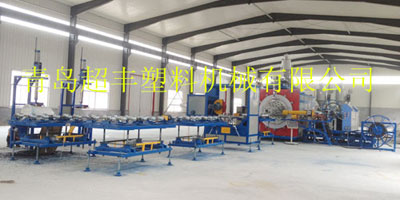 Carat tube continuous production line